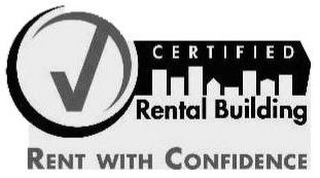 CERTIFIED RENTAL BUILDING RENT WITH CONFIDENCE logo