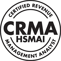 CERTIFIED REVENUE MANAGEMENT ANALYST CRMA HSMAI logo