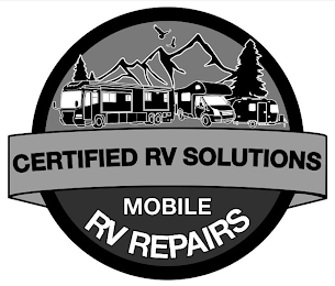 CERTIFIED RV SOLUTIONS MOBILE RV REPAIRS logo