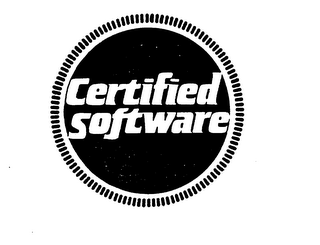 CERTIFIED SOFTWARE logo