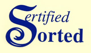 CERTIFIED SORTED logo