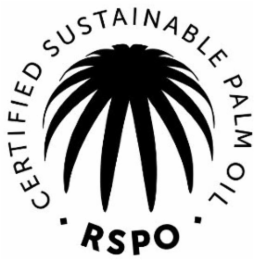 CERTIFIED SUSTAINABLE PALM OIL RSPO logo