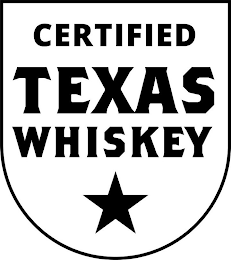 CERTIFIED TEXAS WHISKEY logo