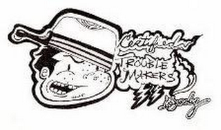 CERTIFIED, TROUBLE, MAKERS, AGORDY logo