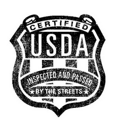 CERTIFIED USDA III INSPECTED AND PASSED BY THE STREETS logo