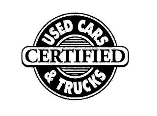 CERTIFIED USED CARS & TRUCKS logo