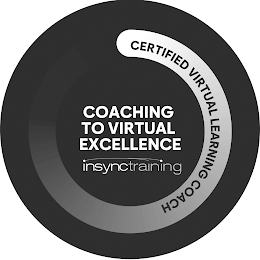 CERTIFIED VIRTUAL LEARNING COACH COACHING TO VIRTUAL EXCELLENCE INSYNCTRAINING logo
