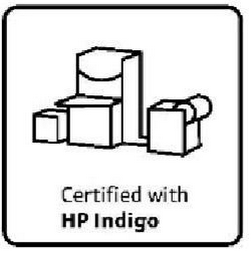 CERTIFIED WITH HP INDIGO logo