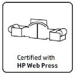 CERTIFIED WITH HP WEB PRESS logo