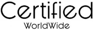 CERTIFIED WORLDWIDE logo