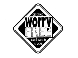CERTIFIED WORRY FREE USED CARS & TRUCKS logo