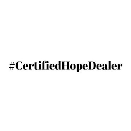#CERTIFIEDHOPEDEALER logo