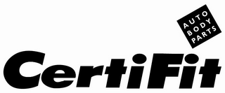 CERTIFIT AUTO BODY PARTS logo