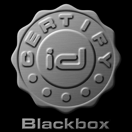 CERTIFY ID BLACKBOX logo