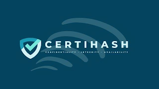 CERTIHASH - CONFIDENTIALITY - INTEGRITY - AVAILABILITY logo
