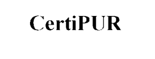 CERTIPUR logo