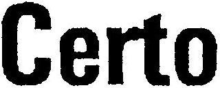 CERTO logo