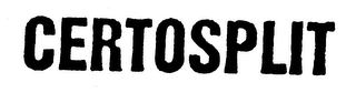 CERTOSPLIT logo