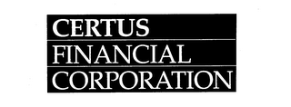 CERTUS FINANCIAL CORPORATION logo