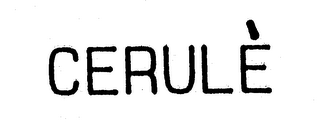 CERULE logo