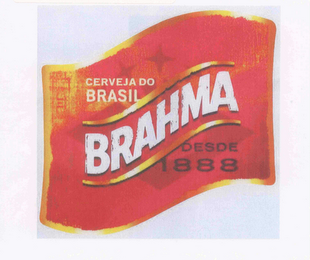 CERVEJA DO BRASIL BRAHMA DESDE 1888 logo