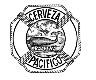CERVEZA BALLENA PACIFIO logo