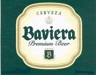 CERVEZA BAVIERA PREMIUM BEER B logo