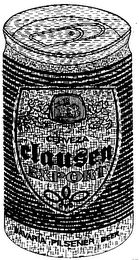 CERVEZA CLAUSEN EXPORT BAVARIA PILSENER BEER logo