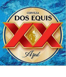 CERVEZA DOS EQUIS XX AZUL logo