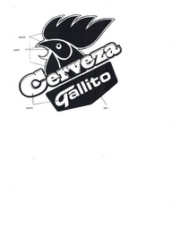 CERVEZA GALLITO logo
