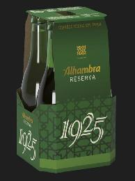 CERVEZA HECHA SIN PRISA ALHAMBRA RESERVA 1925 logo