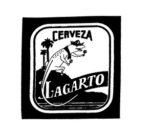 CERVEZA LAGARTO logo
