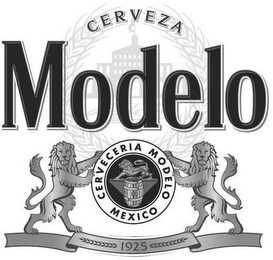 CERVEZA MODELO 1925 CERVECERIA MODELO MEXICO logo
