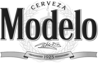 CERVEZA MODELO 1925 PABLO DIEZ logo