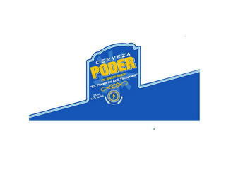 CERVEZA PODER "EL PODER DE LOS TSUNAMIS" logo