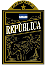 CERVEZA REPUBLICA logo