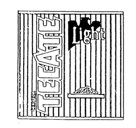 CERVEZA TECATE LIGHT logo