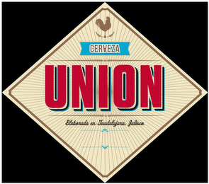 CERVEZA UNION ELABORADA EN GUADALAJARA,JALISCO logo