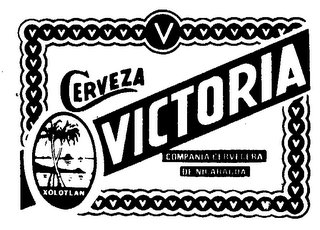 CERVEZA VICTORIA COMPANIA CERVECERA DE NICARAGUA XOLOTLAN logo