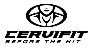 CERVIFIT BEFORE THE HIT logo