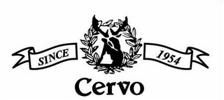 CERVO SINCE 1954 logo