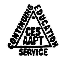 CES AAPT CONTINUING EDUCATION SERVICE logo