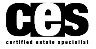 CES CERTIFIED ESTATE SPECIALIST logo