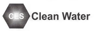 CES CLEAN WATER logo