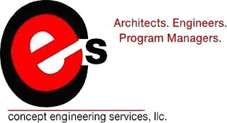 CES CONCEPT ENGINEERING SERVICES, LLC. ARCHITECTS. ENGINEERS. PROGRAM MANAGERS. logo