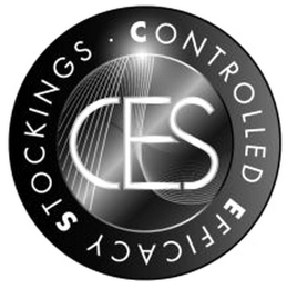 CES · CONTROLLED EFFICACY STOCKINGS logo