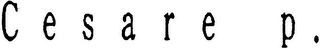 CESARE P. logo