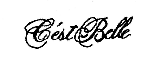 C'EST BELLE logo