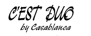 C'EST DUO BY CASABLANCA logo