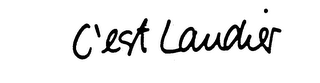 C'EST LAUDIER logo